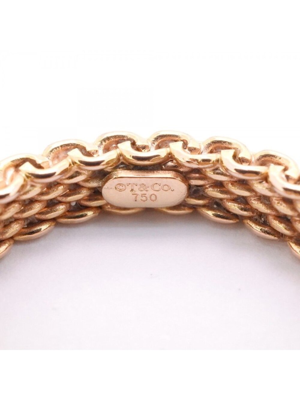 Tiffany & Co Ring Somerset 18k Pink Gold - Picture 5 of 9